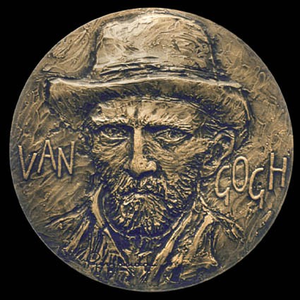 Van Gogh - fusione in bronzo 150 mm - 1991